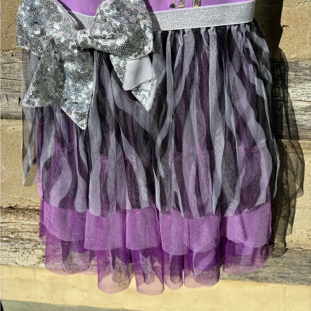 Princess Costume by LOL Suprise Purple and Silver Dress Size 6 (Child) - Picture 3 of 5